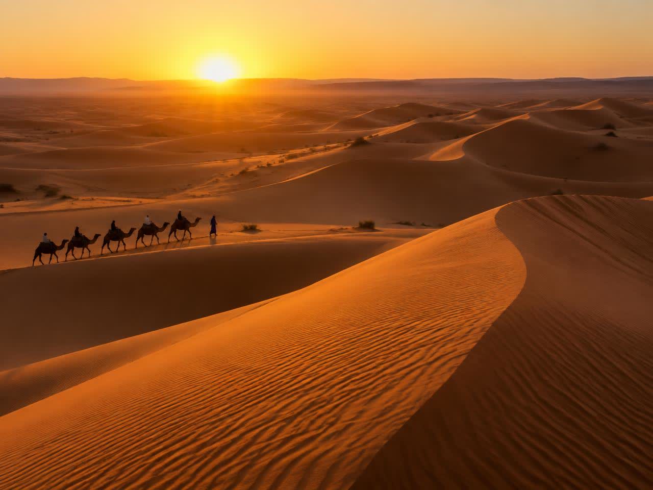 Merzouga · Ouarzazate · Haut Atlas · Marrakech